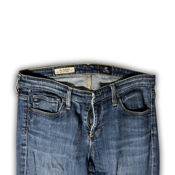 Adriano Goldschmied The Aubrey Skinny Straight Jeans Size 27W Made In USA Medium - Picture 4 of 6